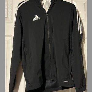 Adidas Kids Black Jacket